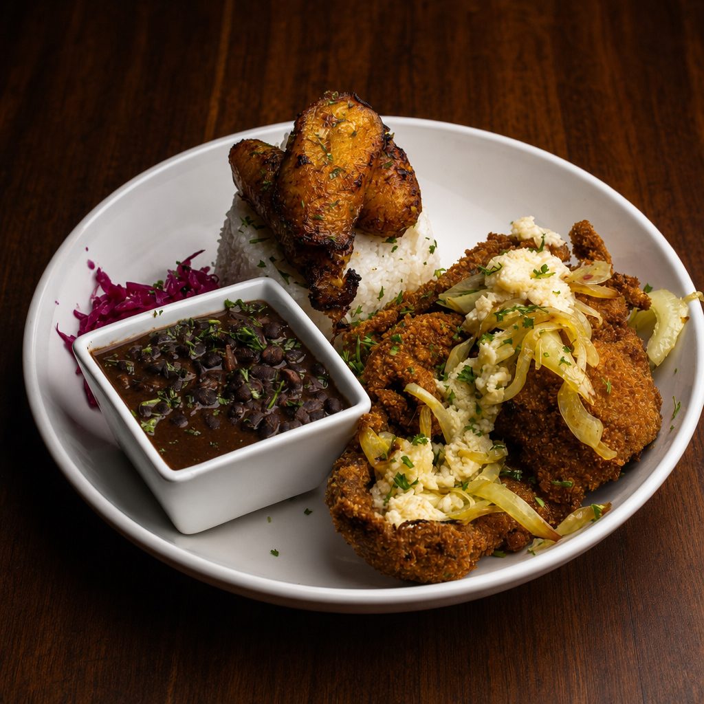 Bistec Empanizado | Fried Steak.