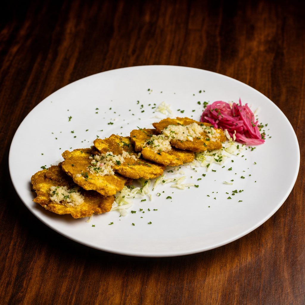 Tostones | Fried Green Plantains.