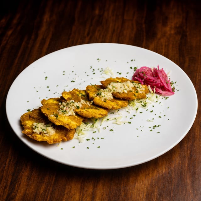 Tostones | Fried Green Plantains.