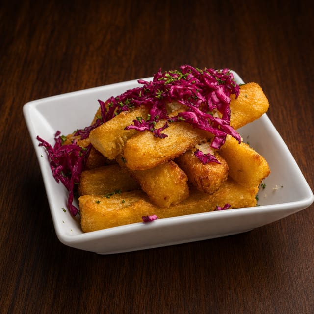 Yuca Frita | Fried Yucca.