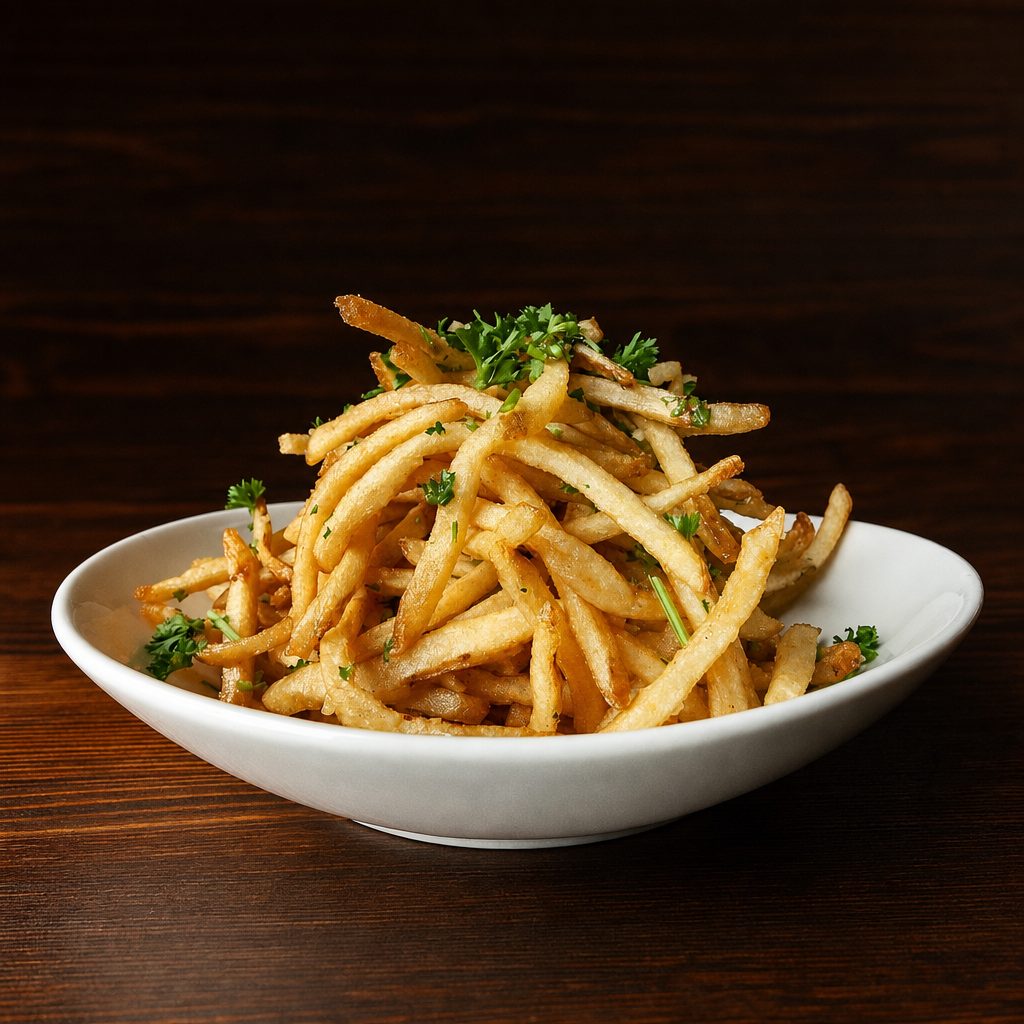 Mojo Fries | Garlic Lime Fries.
